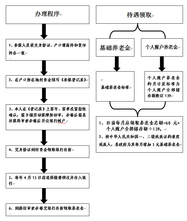 衡山镇西大街社区城乡居保基础养老金补贴申报流程
