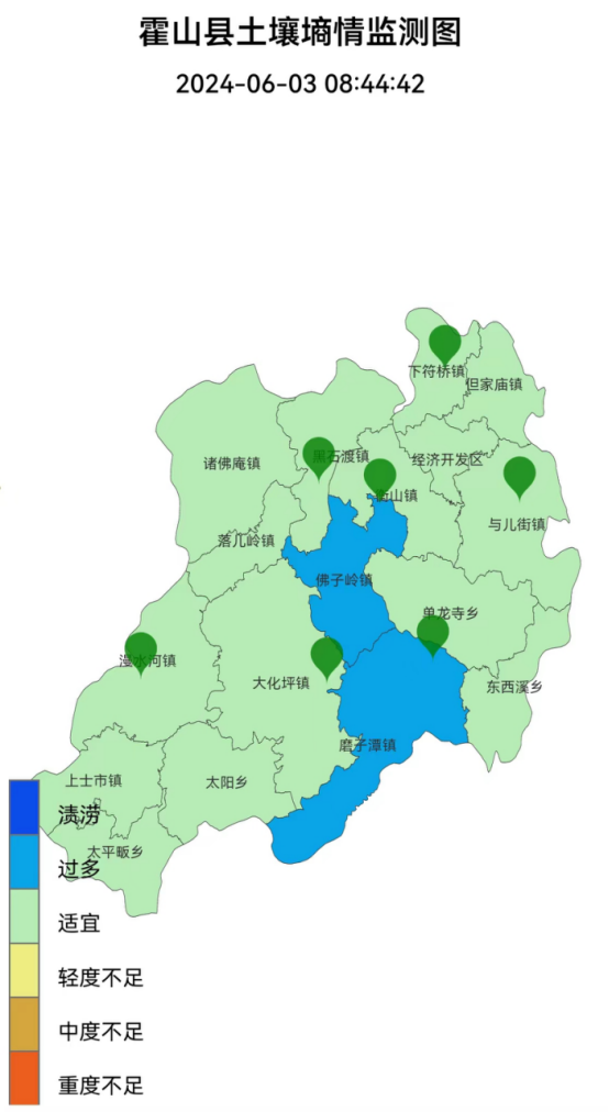 2024年霍山县土壤墒情报告(14)