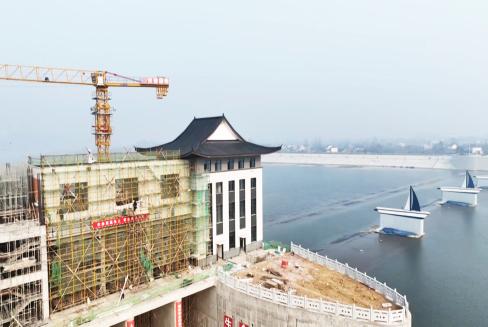 霍山县加快水利冬修项目攻坚收尾