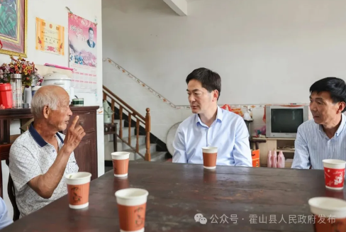 罗文到上土市镇开展带案下访