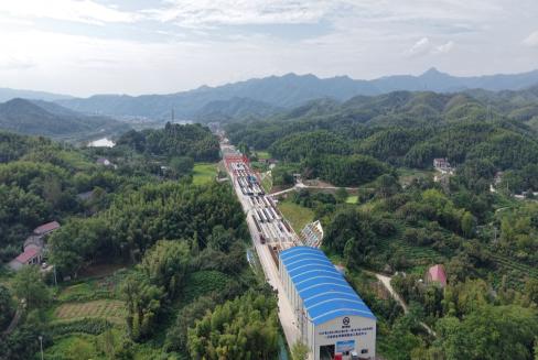 G346霍山至英山绿色公路工程（一期）稳步推进